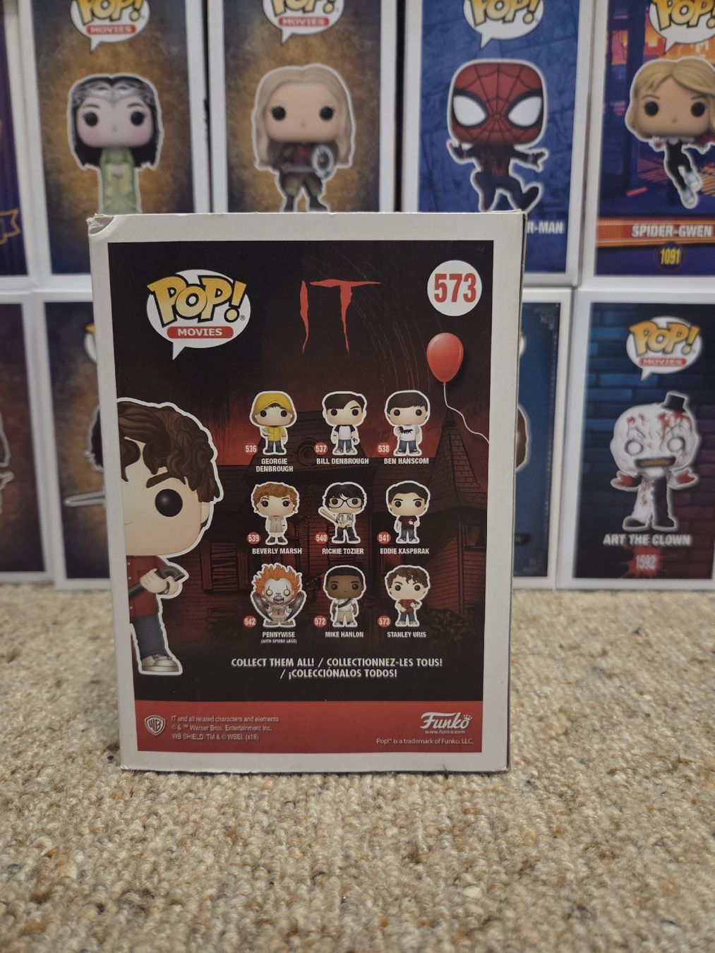 Funko Statuette: Funko Pop Figur Stanley Uris IT 573  – Usato da Wangs venduto da ste_9fqx 1