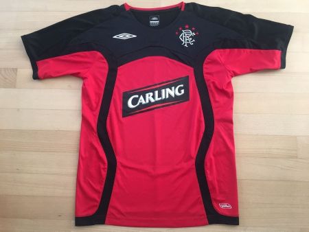 ORIGINAL GLASGOW RANGERS 2010/11 TRIKOT UMBRO SCOTLAND SMALL