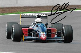 Tarquini Fondmetal 1991, original signiert!