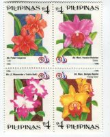 Briefmarken "Orchideen". Philippinen