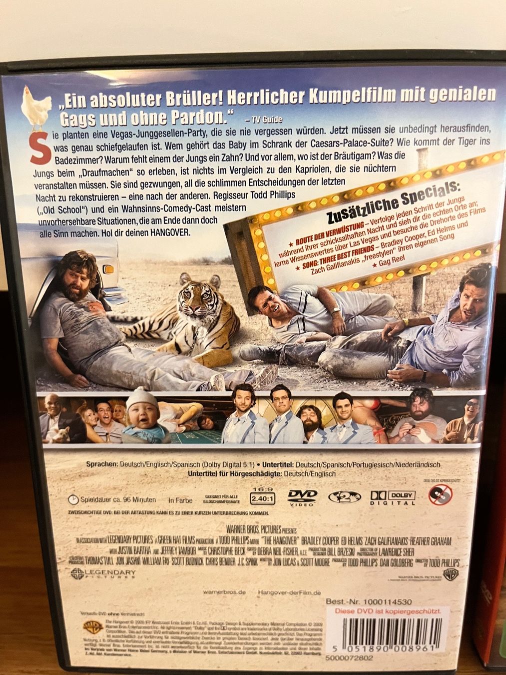 Tutti i DVDs: Hangover DVD 1-3 – Usato da Lauenen b. Gstaad venduto da Nagi1 1
