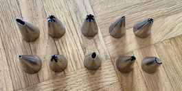 Spritztüllen Set 10-teilig, neu