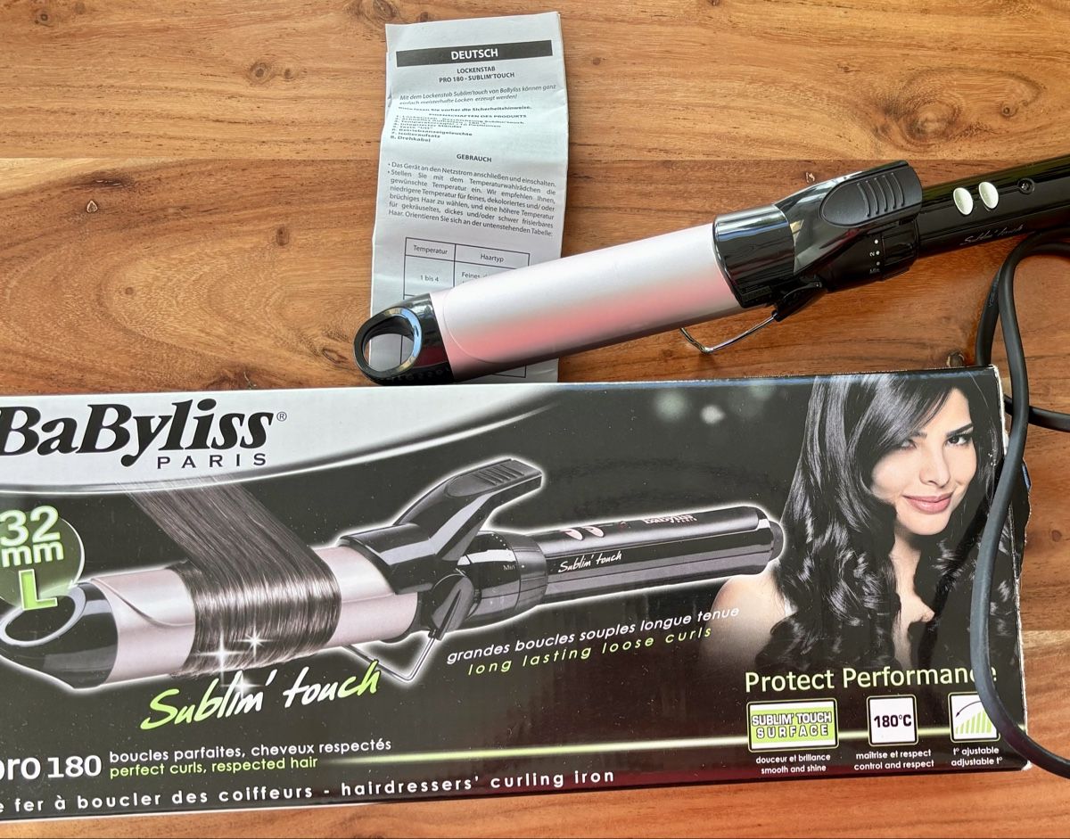 BaByliss Lockenstäbe & Haarglätter: Babyliss Lockenstab, 32mm, Sublim Touch, neuwertig – Neu (gemäss Beschreibung) aus Oberdorf SO von misijael