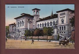 LAUSANNE - Université - Attelage