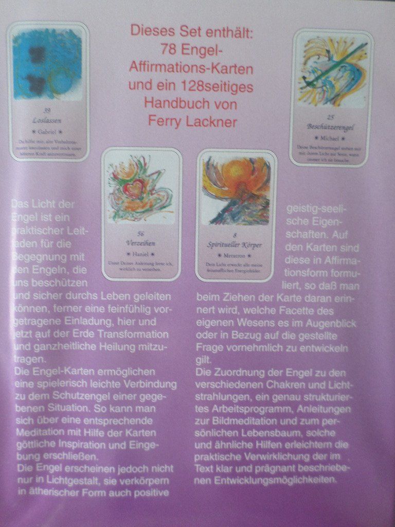 Bücher: Das Licht der Engel / Ferry Lackner – Neu (gemäss Beschreibung) aus Liestal von man_7bt6 1