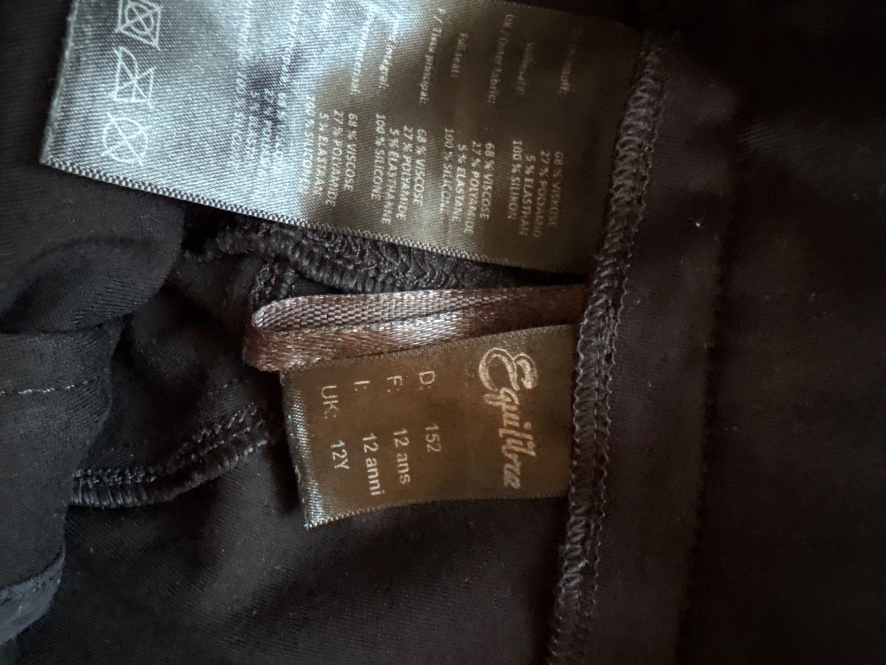 Pantalons: Reithose schwarz Grösse 152 Equilibre – D'occasion à Nottwil par wasserlufterde 2