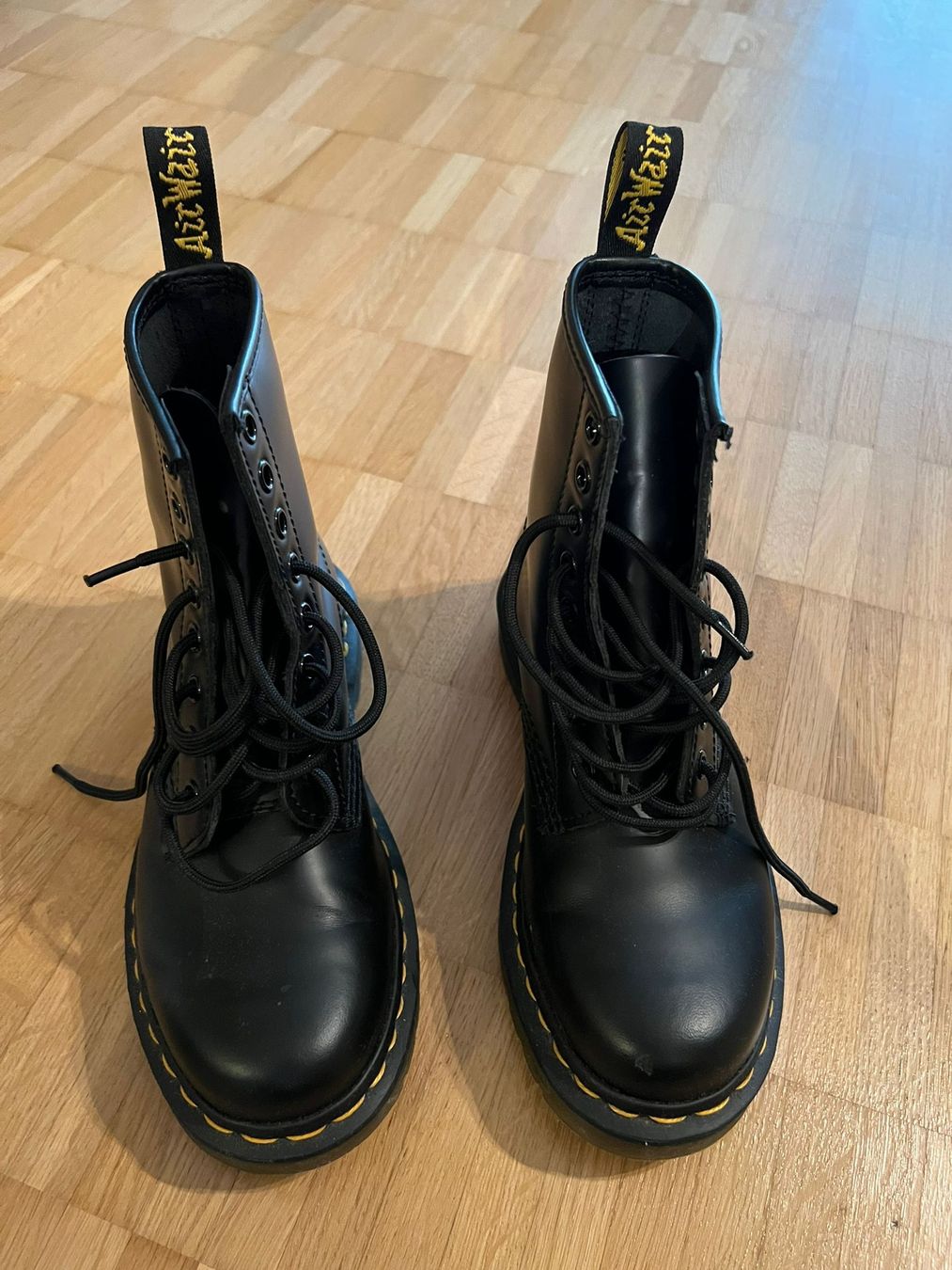 Dr. Martens Scarpe da uomo: Dr. Martens Boots schwarz Gr. 36 – Usato da Zug venduto da gingerale30