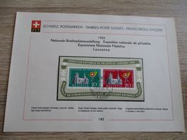Feuille de collection n° 145 français 200.--