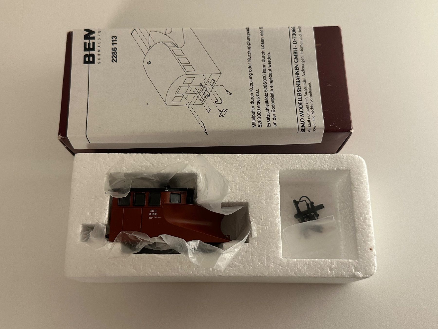 Bemo H0m Schneeräumer X 9103 RhB ab 1.- | Kaufen auf Ricardo