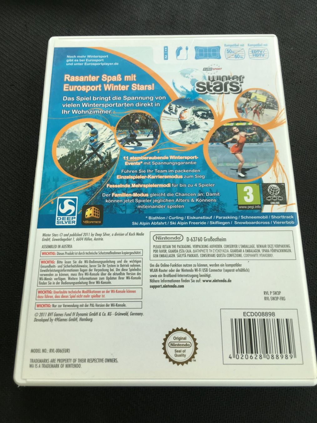 Nintendo Giochi: Winter Stars - Nintendo Wii – Usato da St.Gallen venduto da Punktchen01 1