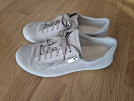 Legero Damen Sneaker Beige Gr. 40 (UK 6.5) Wildleder