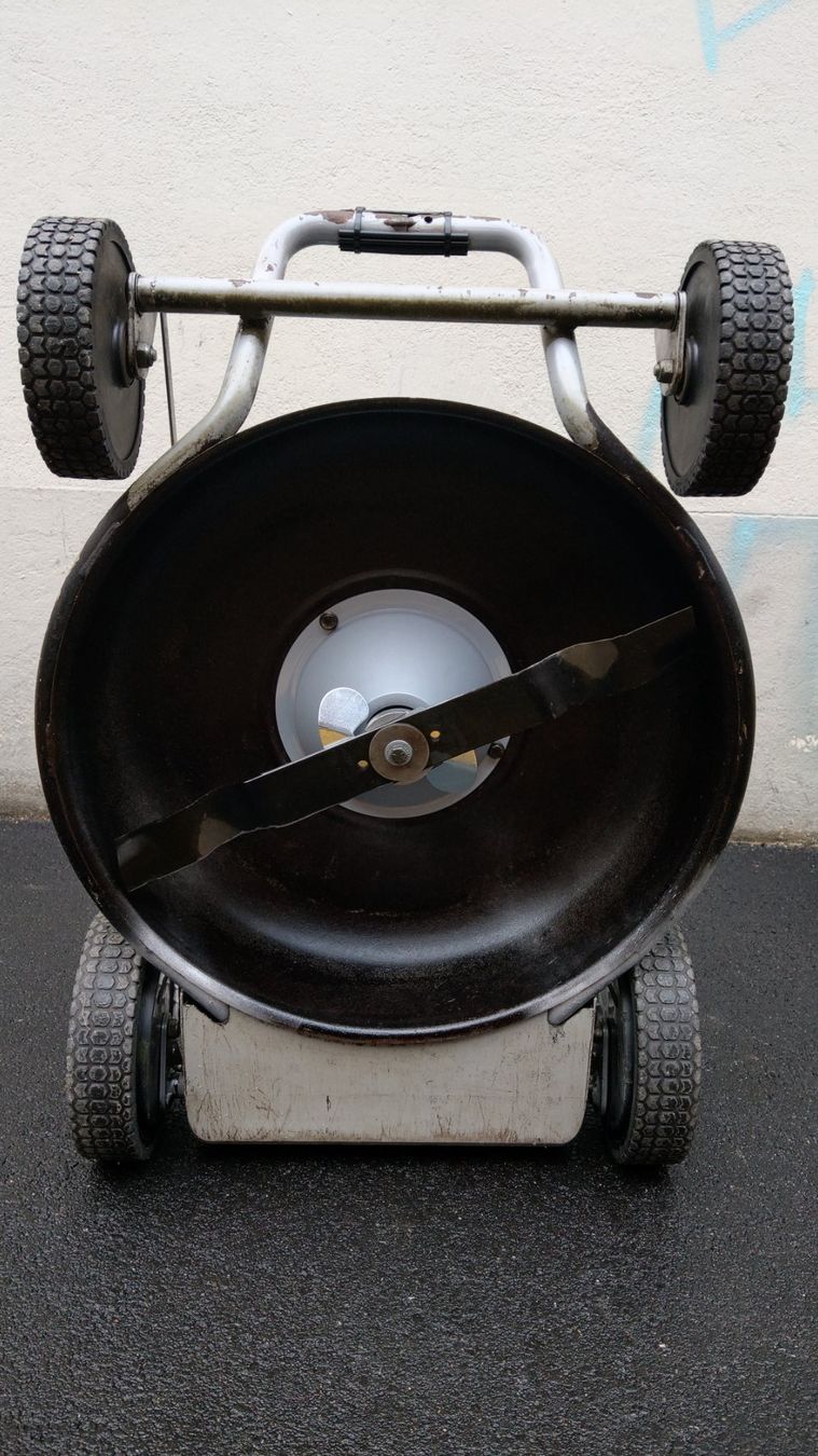 Tagliaerba: Mulch- Rasenmäher Grin HM 53 A - mit neuem Motor – Usato da Bern venduto da ksliqbe 4