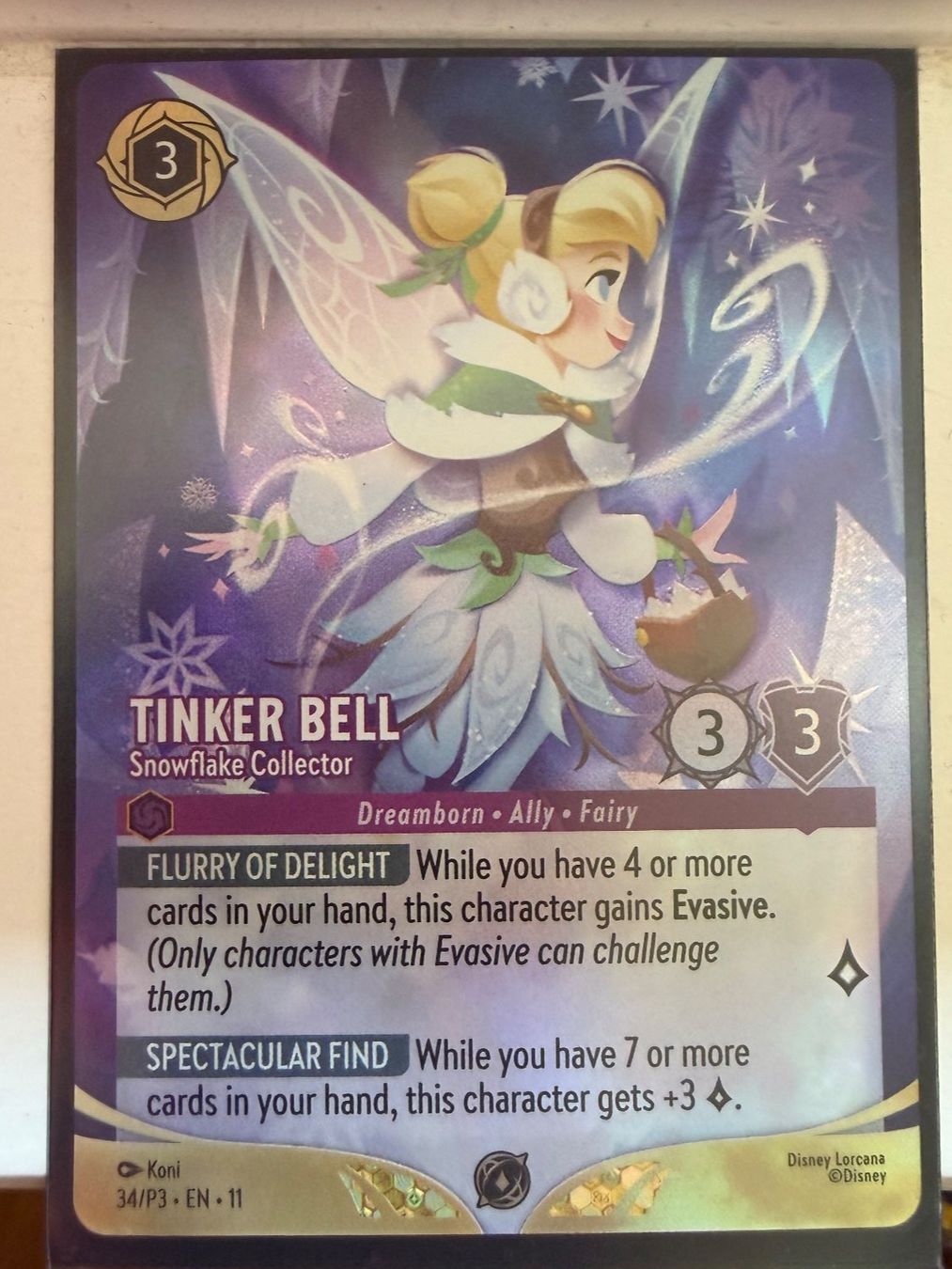 Disney Carte collezionabili: Disney Lorcana Tinker Bell – Nuovo (secondo la descrizione) da Aesch ZH venduto da Stillivanilli