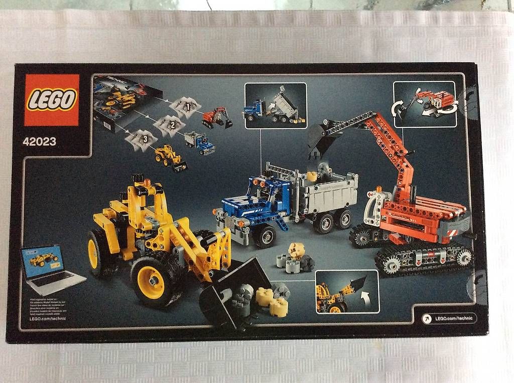 Lego Kit di costruzioni: Lego Technic Baustellenset 42023, fabrikneu, ungeöffnet – Nuovo e nell'imballaggio originale da Willerzell venduto da Eluchs 1