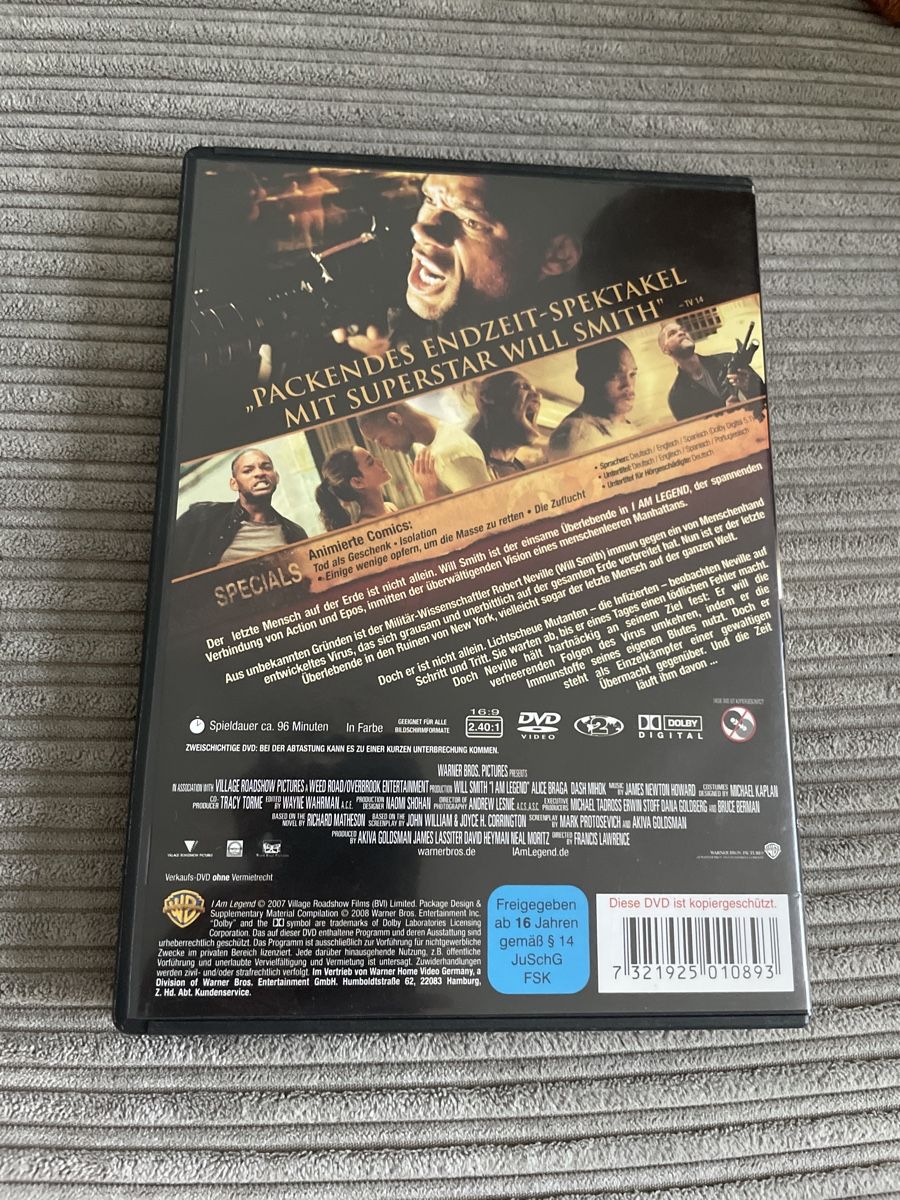 Tutti i DVDs: I Am Legend – Usato da Sargans venduto da Didis 1