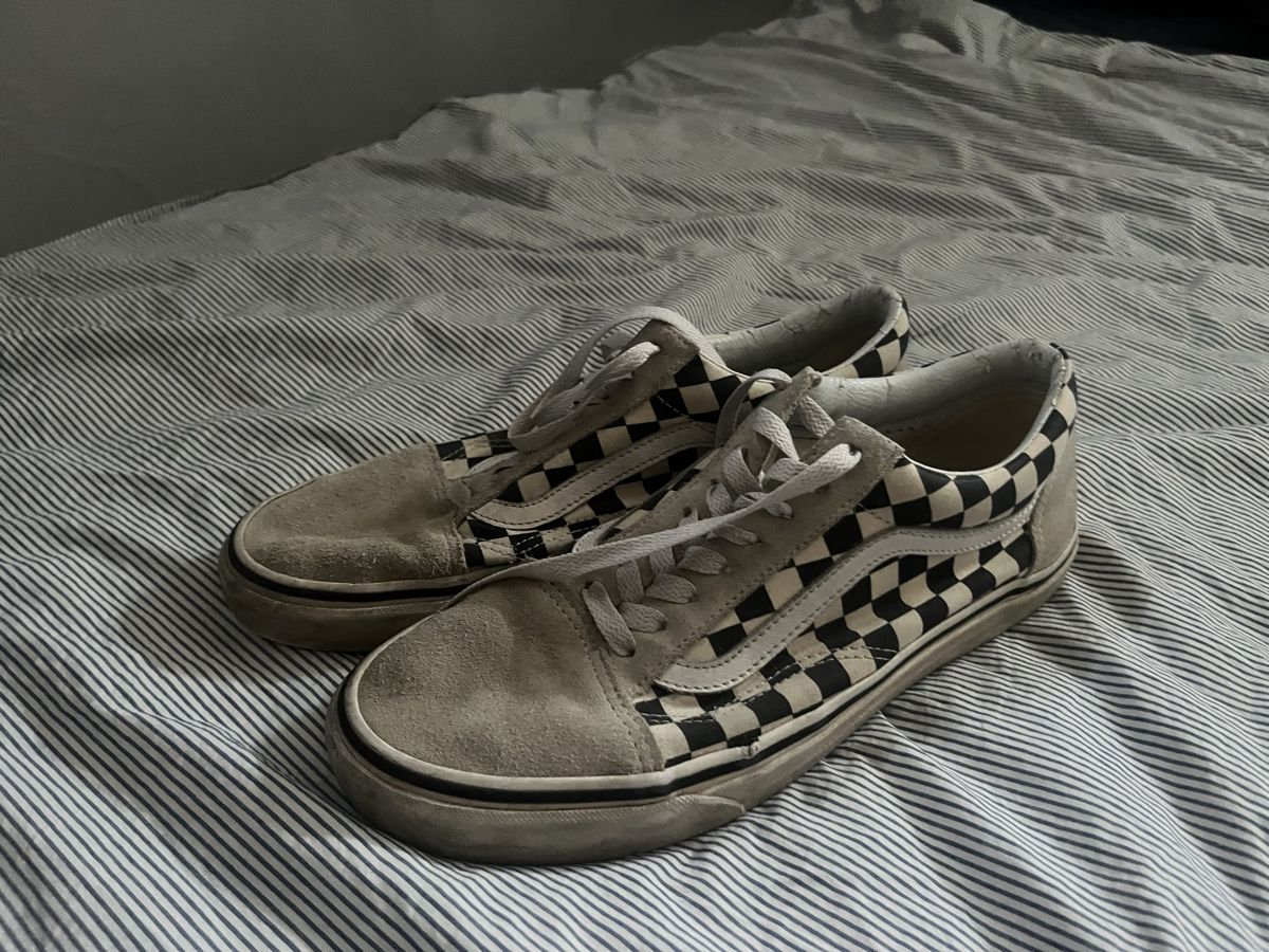Herrenschuhe: Checkerboard Vans – Gebraucht aus Sulzbach von Nick.sell