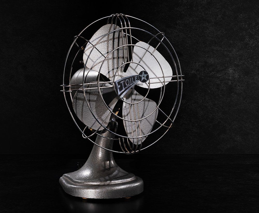 Ventilatori: Etoille Ventilator ca. 1930 – Usato da Neukirch (Egnach) venduto da art-deco-studio 2