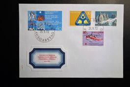 1972 FDC Werbemarken II / CH Alpen VI.