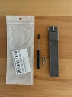 Nylonarmband 20 mm grau