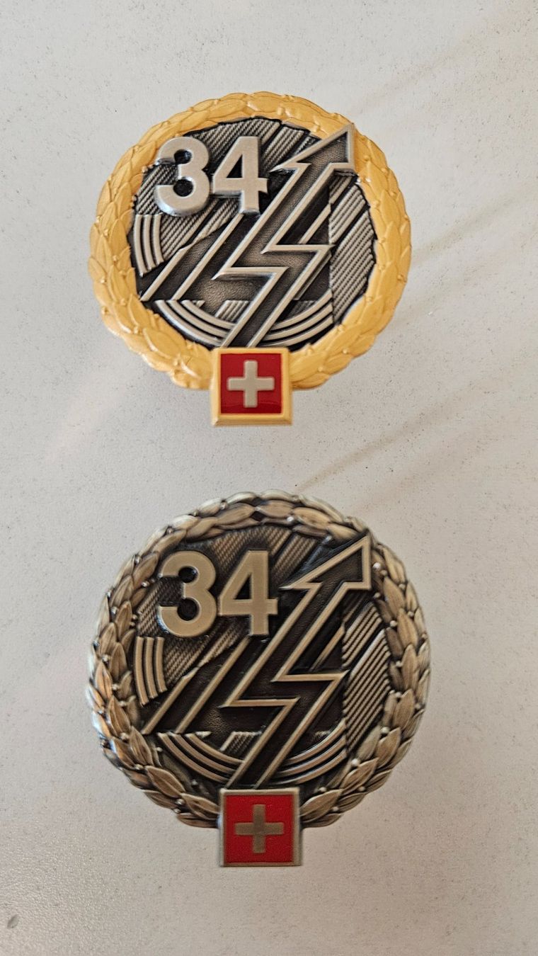 Schweizer Armee Plaketten & Abzeichen: Peret Emblem Schweizer Armee – Neu (gemäss Beschreibung) aus Urdorf von reg_q6nr