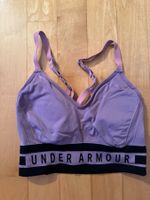 Sport BH Under Armour lila schwarz