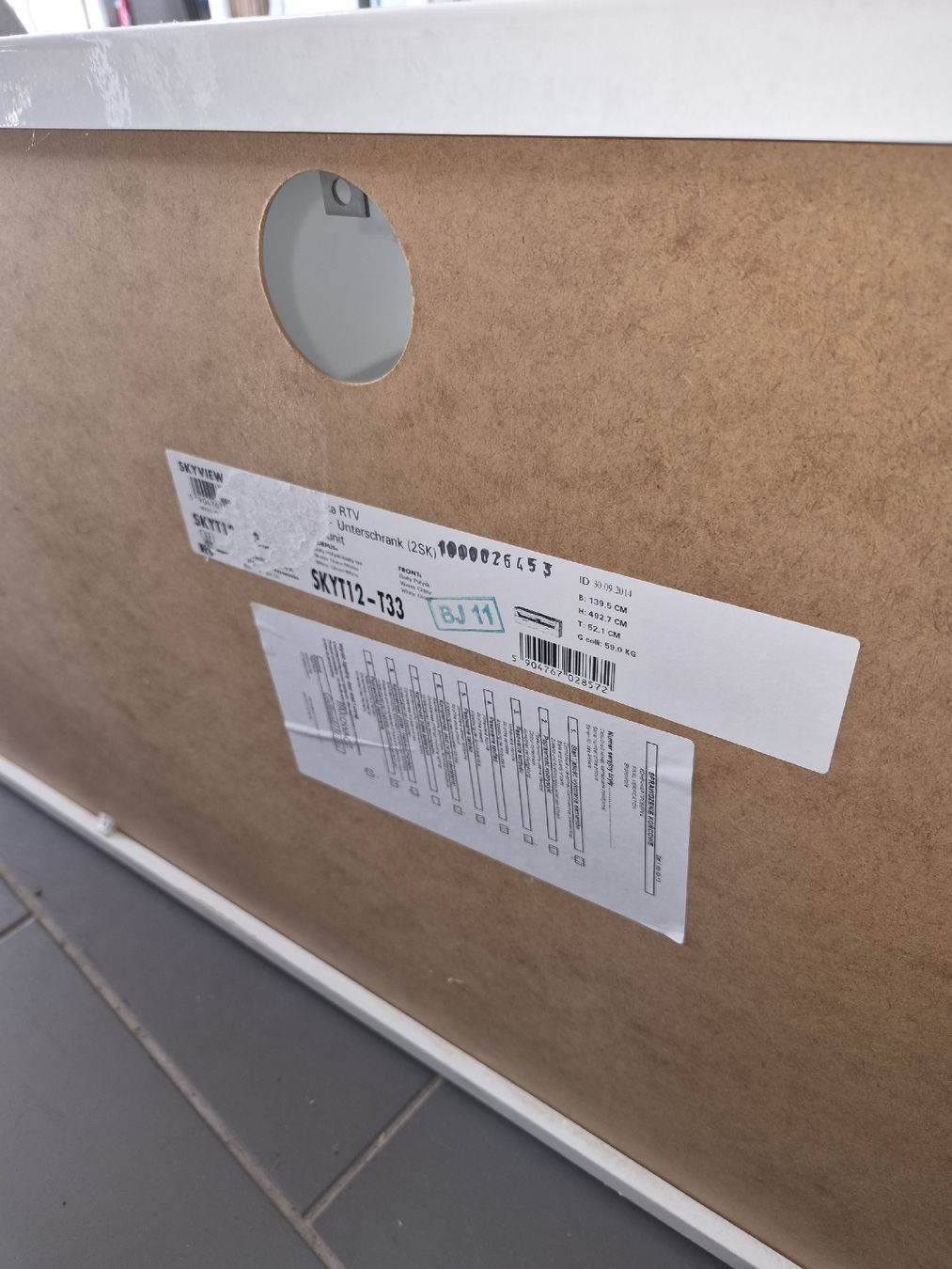 Vetrine: Forte Skyview Vitrine Fernsehmöbel Weiss – Usato da Dürrenäsch venduto da Uliu 7