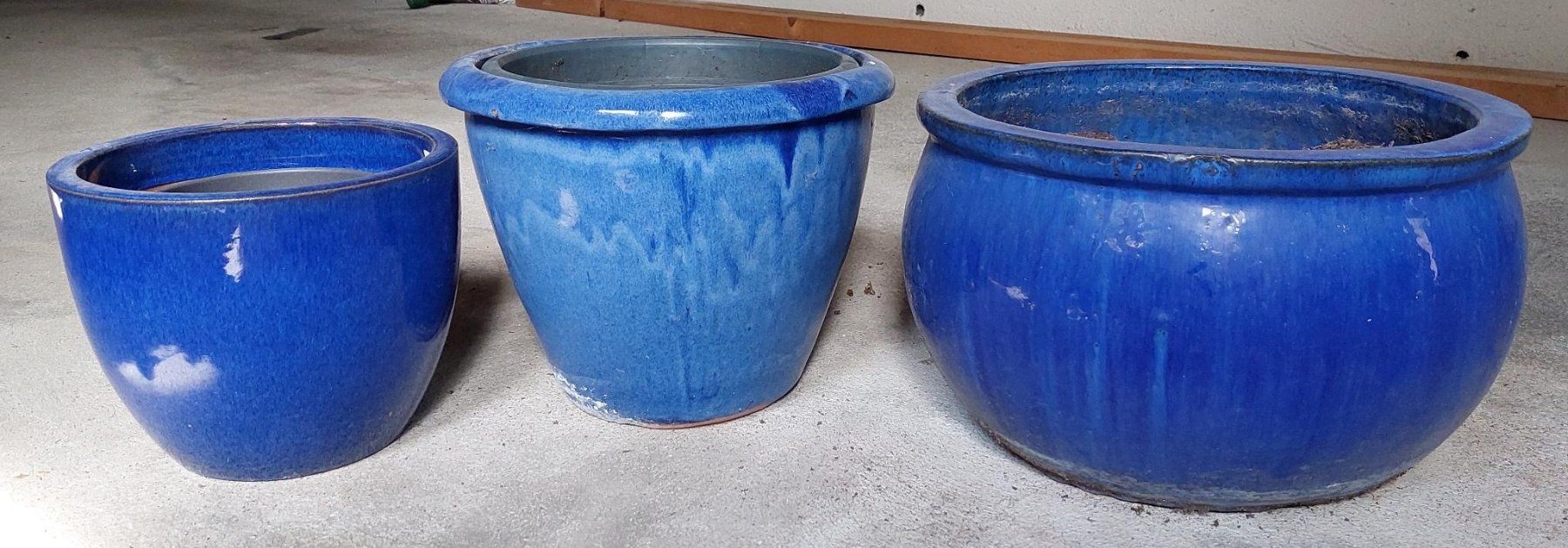 Vasi per fiori: Blumentopf blau – Usato da Möhlin venduto da Rahm