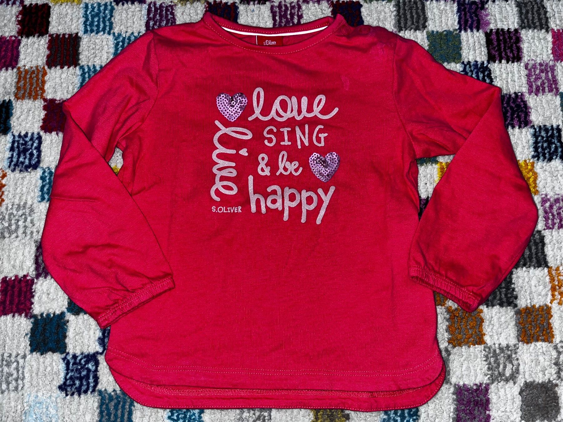 S.Oliver Camicette, T-shirt & Top: Two sOliver long sleeved tops size 98 – Usato da Genève venduto da dmt_y25y 2