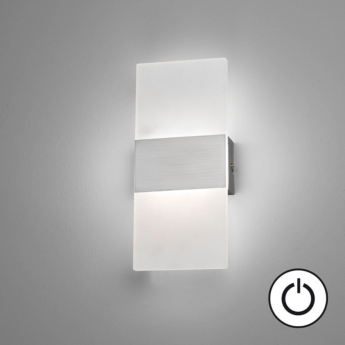 Lampade: LED Wandleuchte, Weiss, 27 cm x 12 cm – Nuovo (secondo la descrizione) da Kreuzlingen venduto da Smart-Light