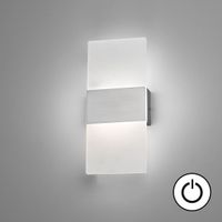 LED Wandleuchte, Weiss, 27 cm x 12 cm