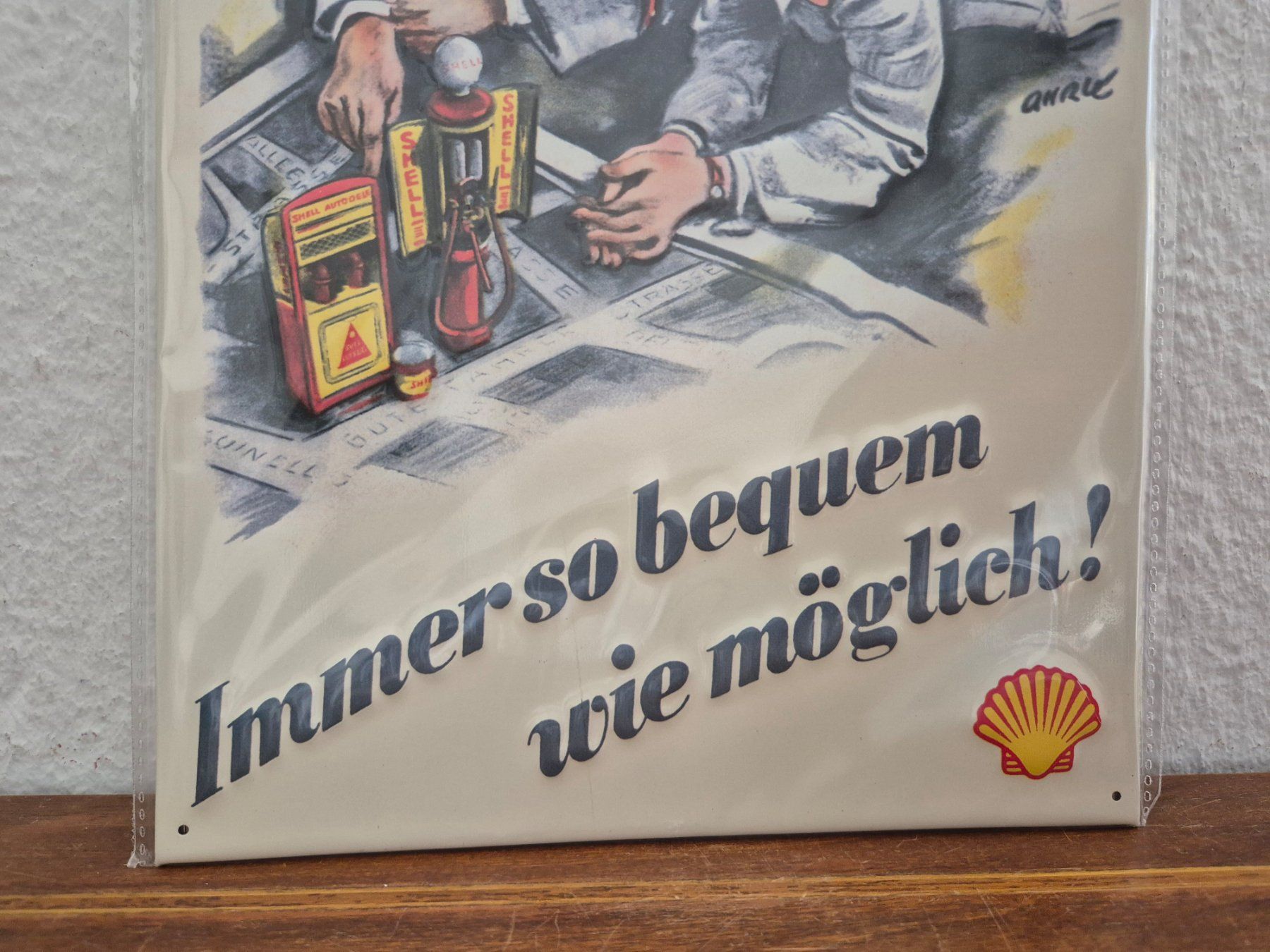 Shell Insegne: Blechschild Shell Tankstelle Tanksäule Limitiert 2001 Blech – Nuovo (secondo la descrizione) da Schaffhausen venduto da pfanis09 2