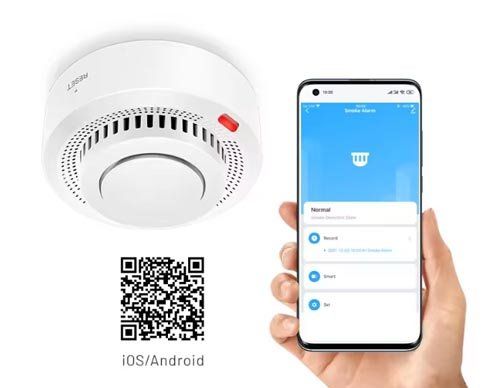 Sistemi d'allarme: WiFi Rauchmelder – Nuovo e nell'imballaggio originale da Liestal venduto da OMAROSHOP