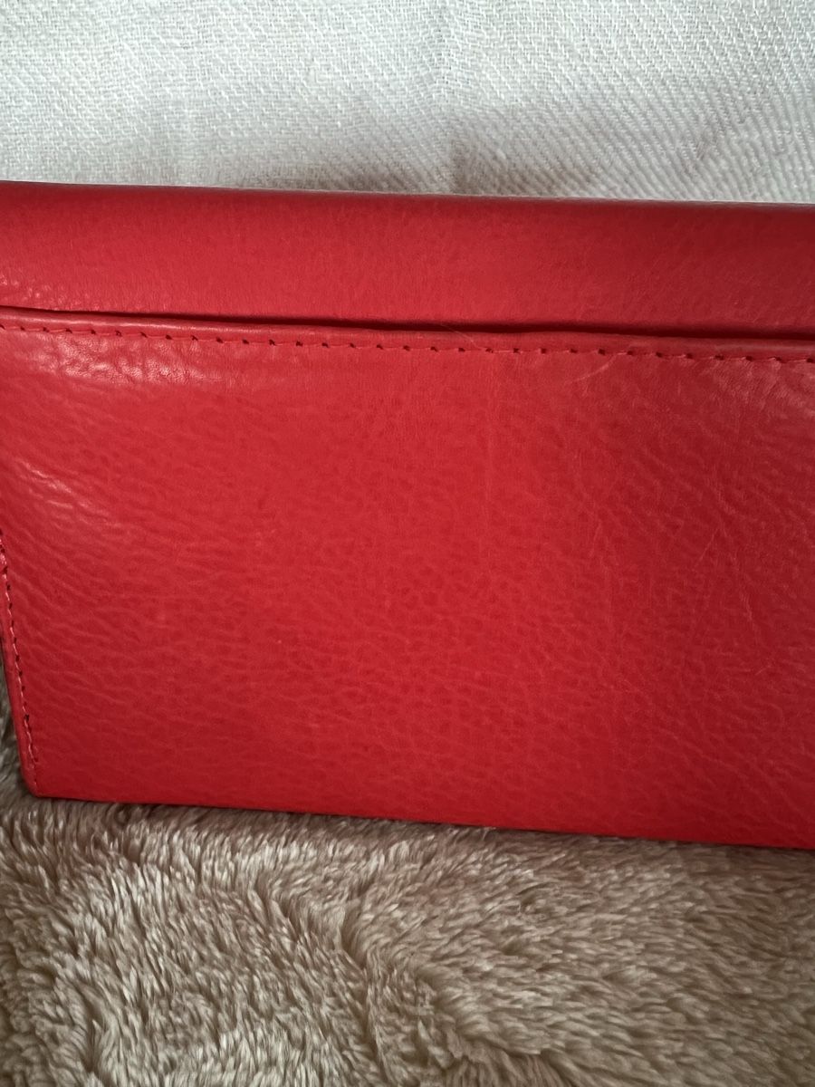 Portamonete: Red real Leather Wallet, NEW – Nuovo (secondo la descrizione) da Collex venduto da jam_hsr2 6