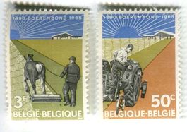 Briefmarken "Landwirtschaft". Belgien