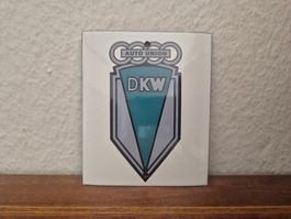 Emailschild DKW Motorrad Werkstatt Service Emaille Schild