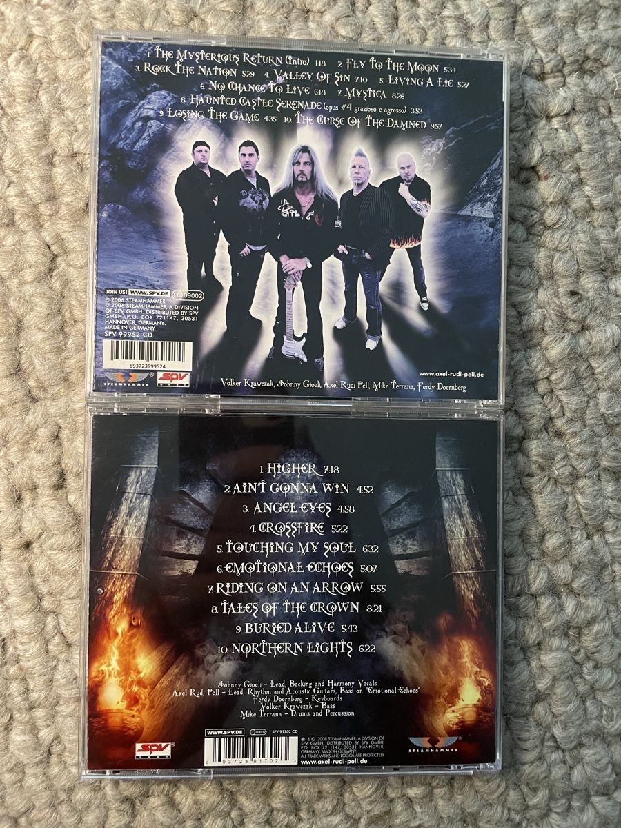 CD: 2x Axel Rudi Pell – Usato da Reinach AG venduto da trigger7811 2