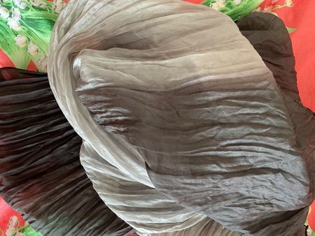 Grosser Sommerschal aus Seide