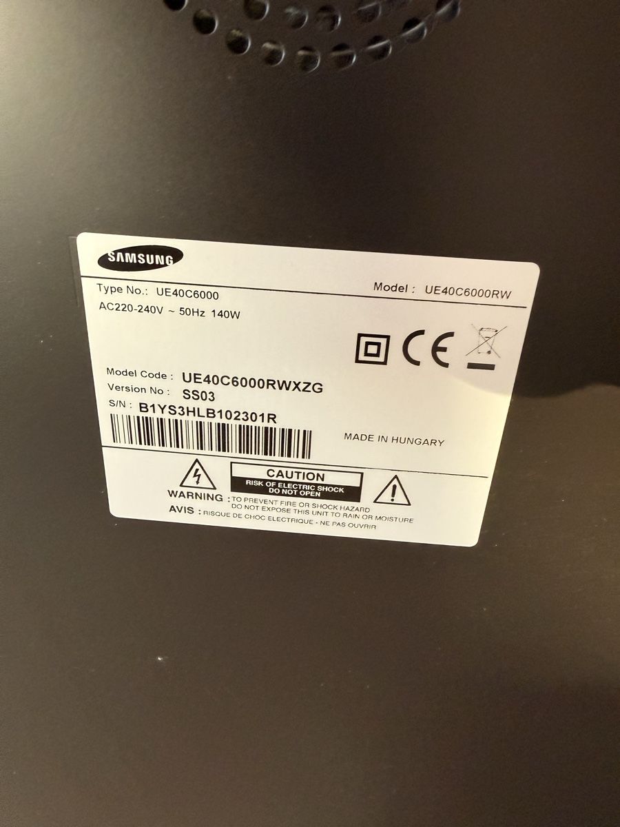 Fernseher: Samsung 40-Zoll LCD-TV – Gebraucht aus Buttwil von vog_6pcp 1