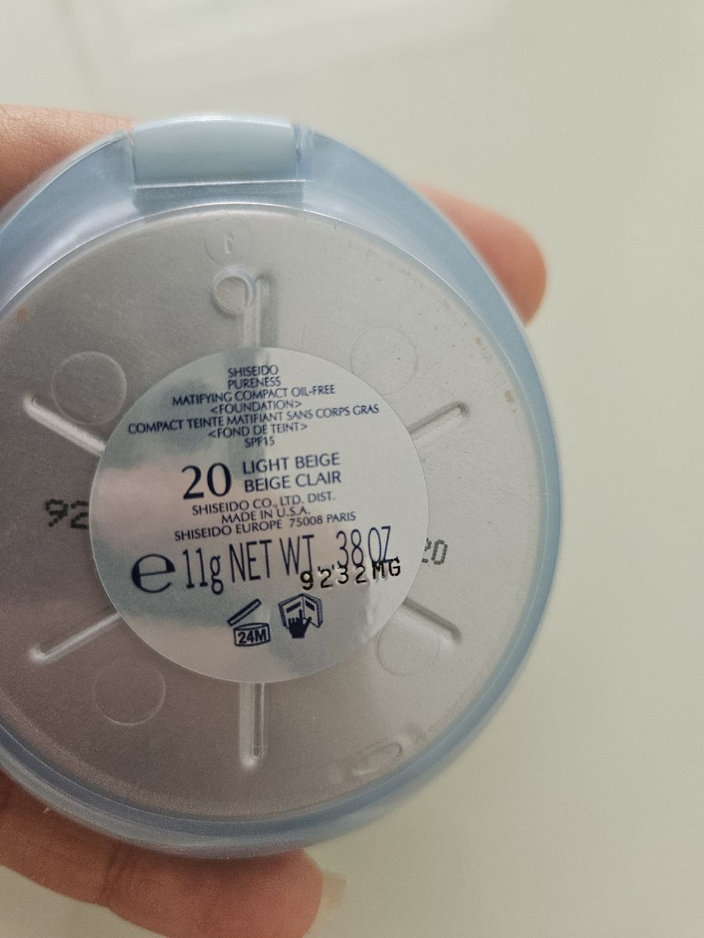 Make-up: Shiseido Pureness Matifying Compact Foundation – Gebraucht aus Basel von fragolina08 2