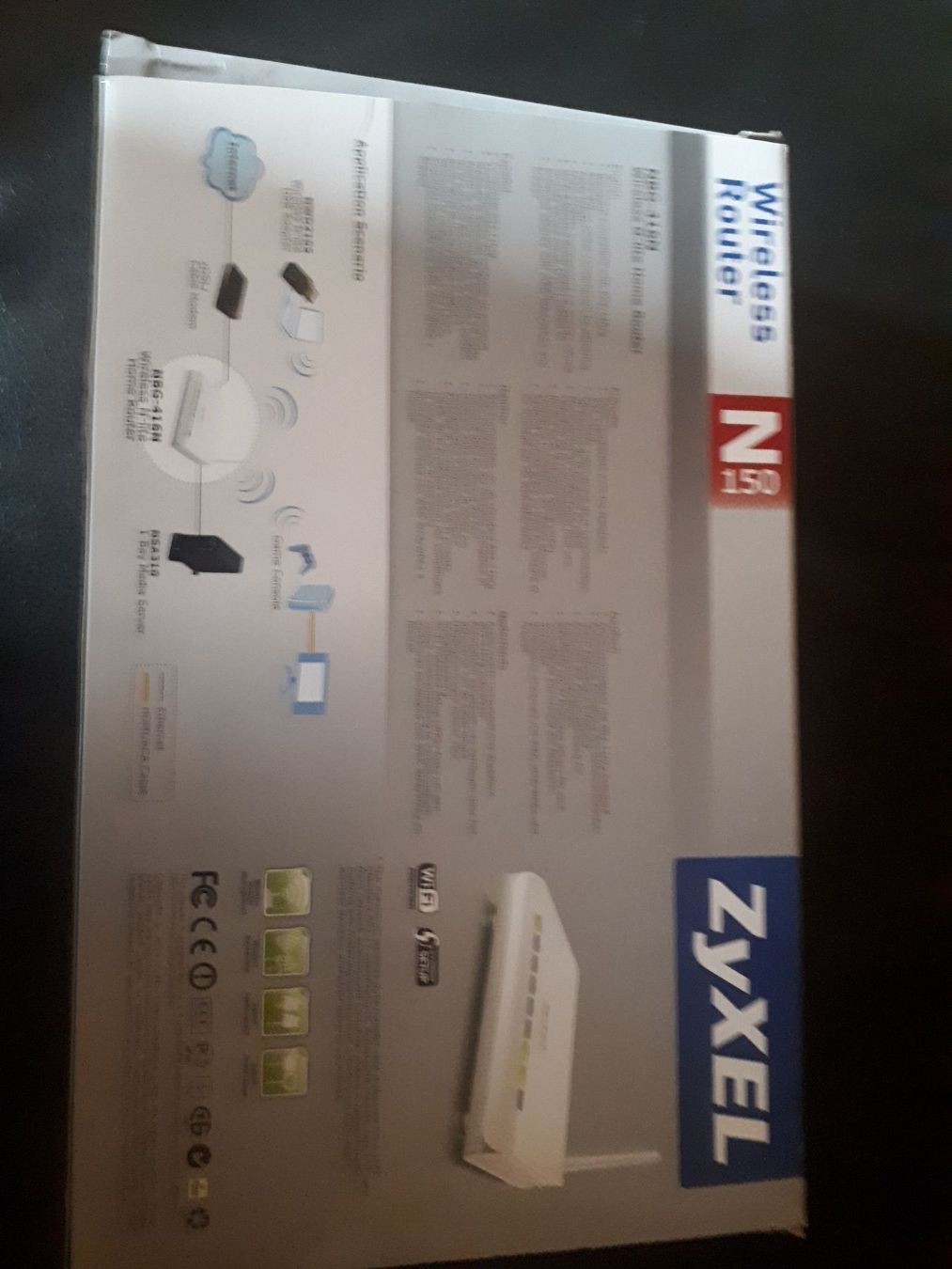 Modem & Router: Zyxel wireless router N 150 NEU – Nuovo e nell'imballaggio originale da frutigen venduto da trehel 3