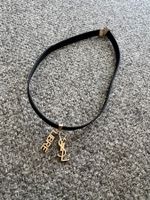 YSL Choker Halsband schwarz