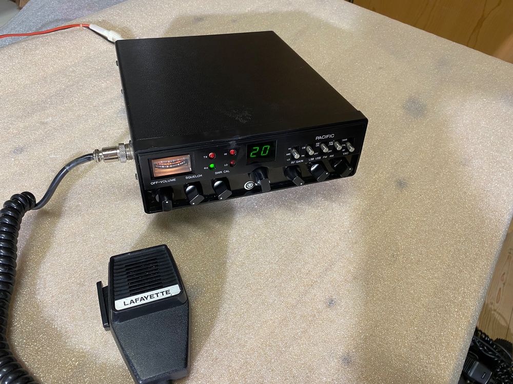 Funktechnik: Tagra Pacific 120CH AM/FM/SSB (legendärer Roger Beep "BeYa") – Gebraucht aus Kollbrunn von Swiss_RX_1