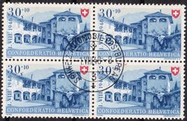 B 38, Tessiner Haus, Viererblock gestempelt