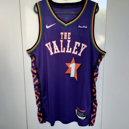 NBA PHOENIX SUNS Jersey // #1 BOOKER // Gr L
