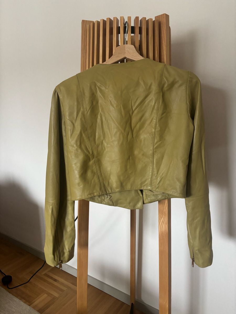 Giacche: MAX&Co. Women's Leather Jacket - M – Usato da Zürich venduto da pikilo 1