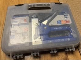 Lux-Tools Tacker inkl. Klammern im Koffer - Neuwertig!