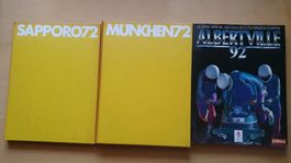 Livres Jeux Olympiques Albertville - München - Sapporo