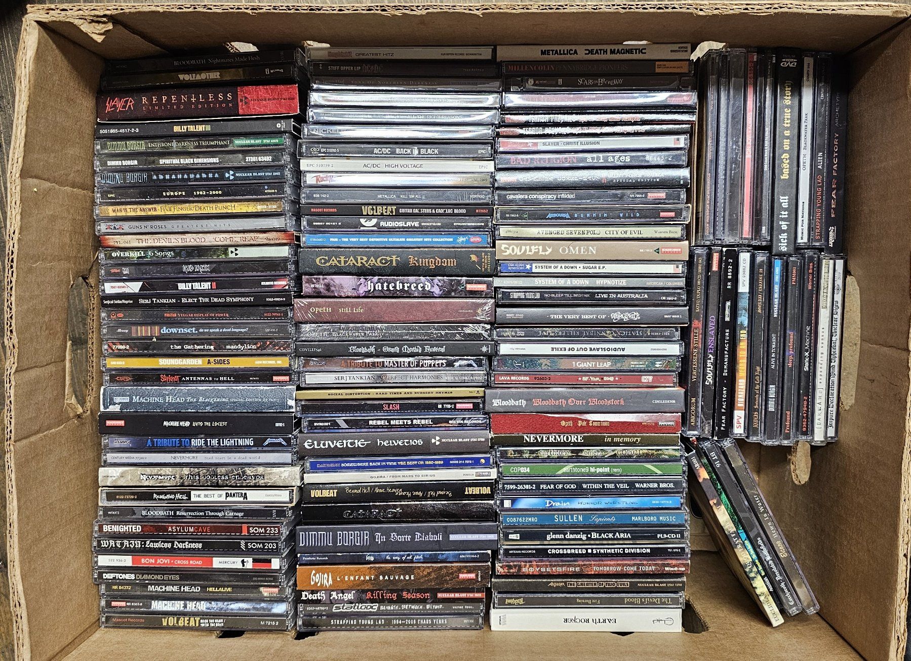 CD: Metal CD Sammlung – Usato da BeinwilFreiamt venduto da Ferietechniker