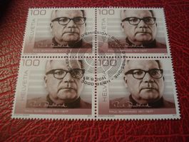 Marke Schweizer Komponisten, 2011, FDC  + 4erblock Lose ET-o