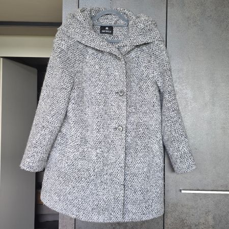 🐸 NAVYBOOT KAPUZENMANTEL 42 ALPAKA KURZMANTEL JACKE